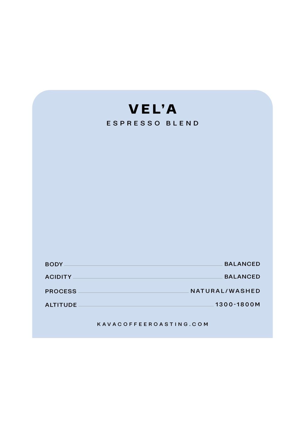 Vela Harman Espresso 1 kg