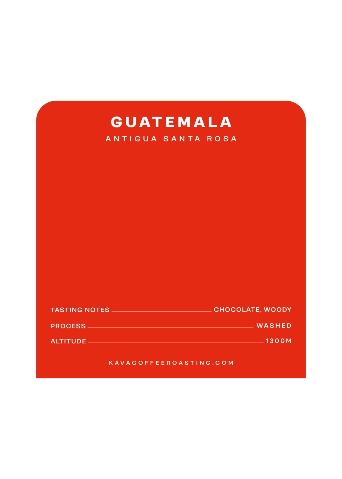 Guatemala Antigua Espresso 1 kg